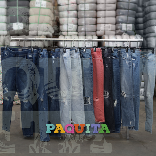 [ART00084_C#1LBS#100D#2] Ripped Jeans Etiqueta Azul