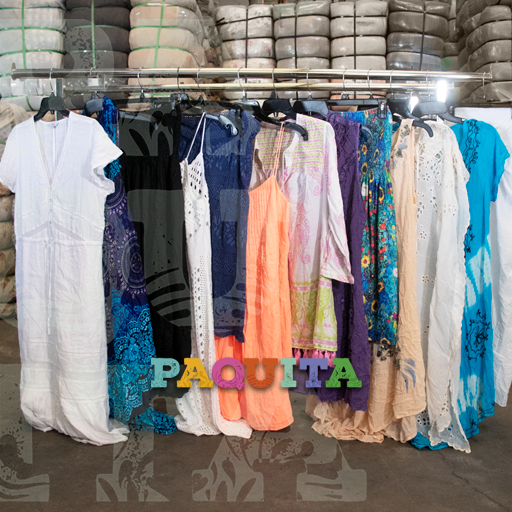 [ART00114_C#2LBS#100D#1] Vestido De Playa Etiqueta Blanca